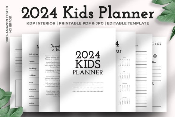 2024 Kids Planner KDP Interior: A Practical Guide