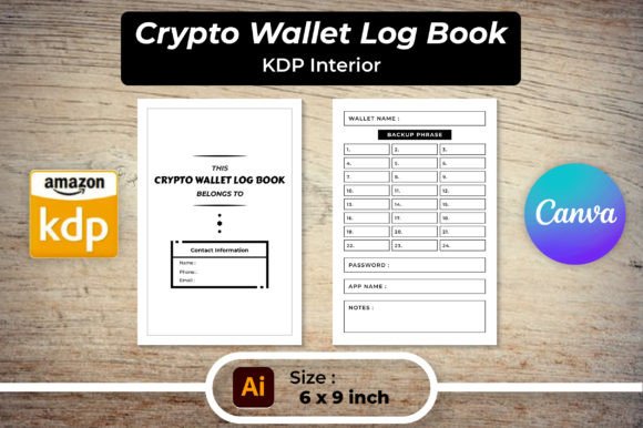 Crypto Wallet Logbook for KDP Interior: A Practical Tool