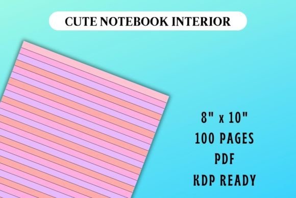 Cute Striped Journal Interior: A Strategic Tool for Thoughtful Publishing and Productivity