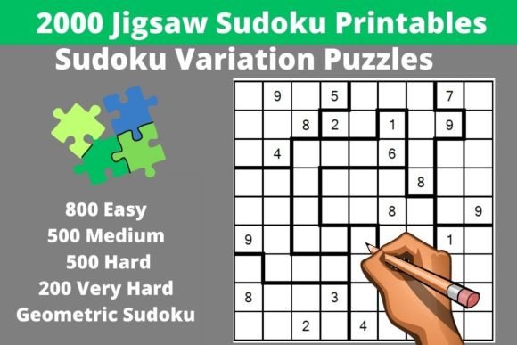 Finding Your Fit with Easy, Medium, and Hard Jigsaw Sudoku Puzzles