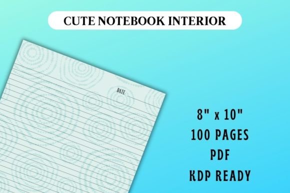 Green Circles Journal Interior