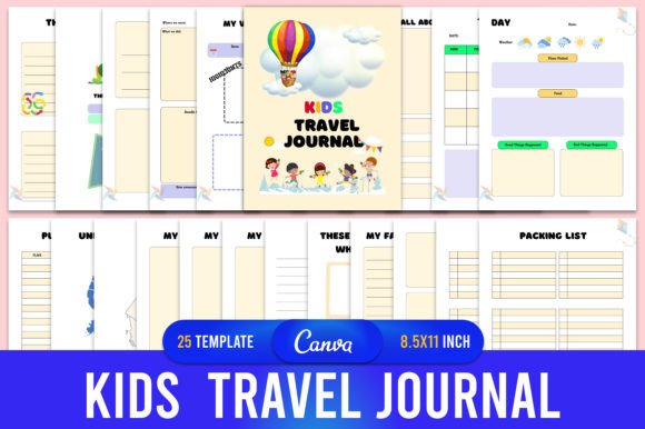 Kids Travel Journal Canva Template KDP: A Complete Guide for Parents and Creators