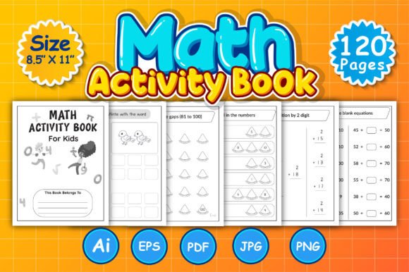 Math Activity Book for Kids V-2: A Practical Resource for Early Numeracy Development