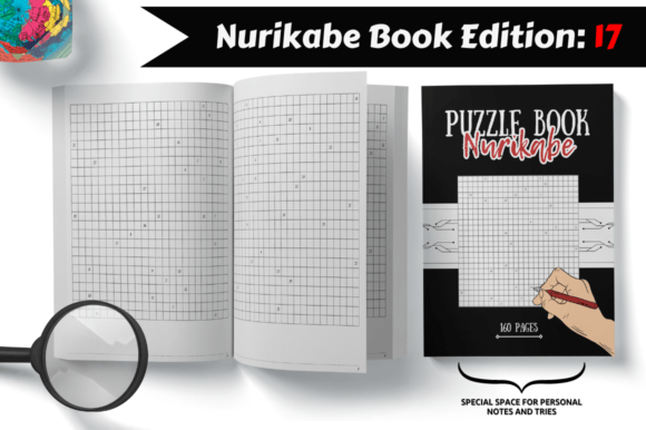 Nurikabe Puzzle Book for KDP Part 17: A Fresh Challenge for Logic Lovers