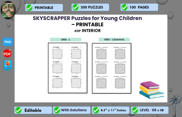 Skyscraper Puzzles for Young Children: A KDP Guide