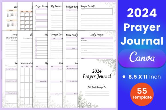 The 2024 Prayer Journal Canva Template: A Practical Tool for Intentional Spiritual Growth