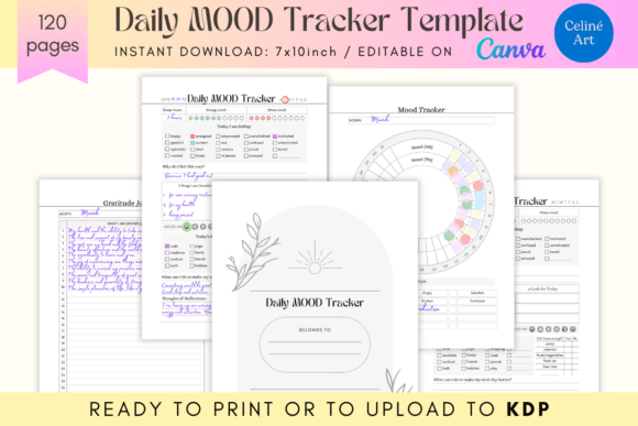Why the Editable Daily Mood Tracker Journal KDP Belongs in Your Mental Health Routine